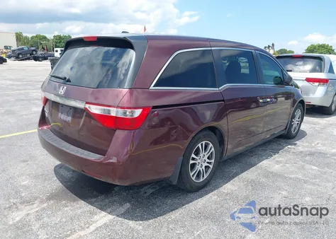 2011 Honda Odyssey Ex-L z USA, uszkodzony, nr VIN 5FNRL5H66BB024280
